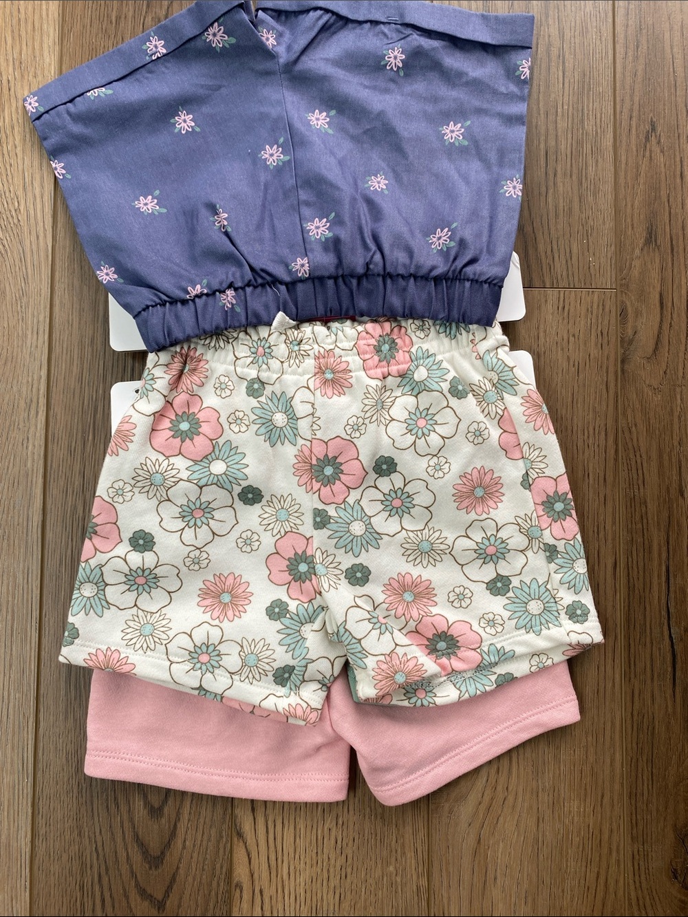 Pekkle | Girls' 4-Pack Knit Shorts - Picture 4 of 4